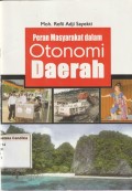 Peran Masyarakat Dalam Otonomi Daerah